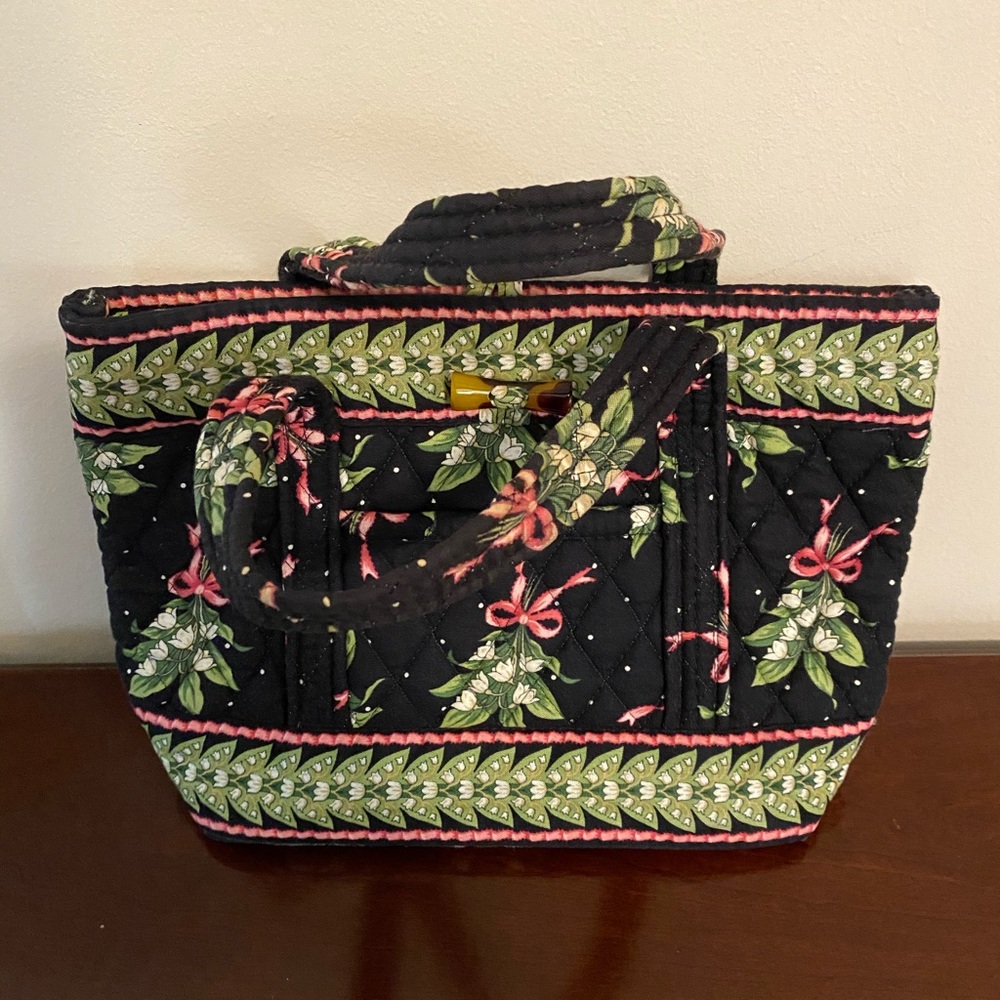 Vera Bradley New Hope Pink Ribbon Mini Purse